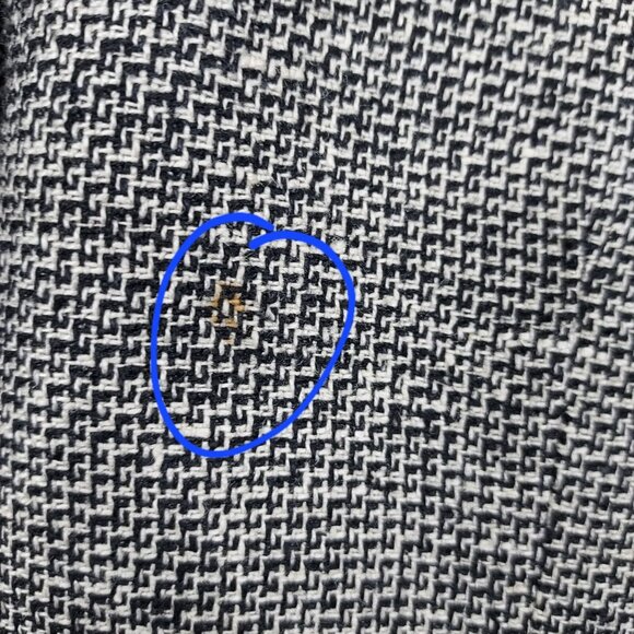 Gino Rossi Sport Coat Mens 40R 100% Silk Plaid 2-Button Blazer Nailshead Pattern - Picture 16 of 16